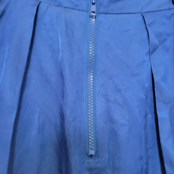 Blue A line skirt - Picture 7 of 7